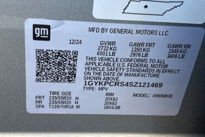 2025 Cadillac XT6 Premium Luxury