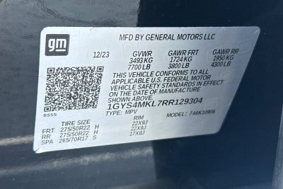 2024 Cadillac Escalade ESV Premium Luxury Platinum