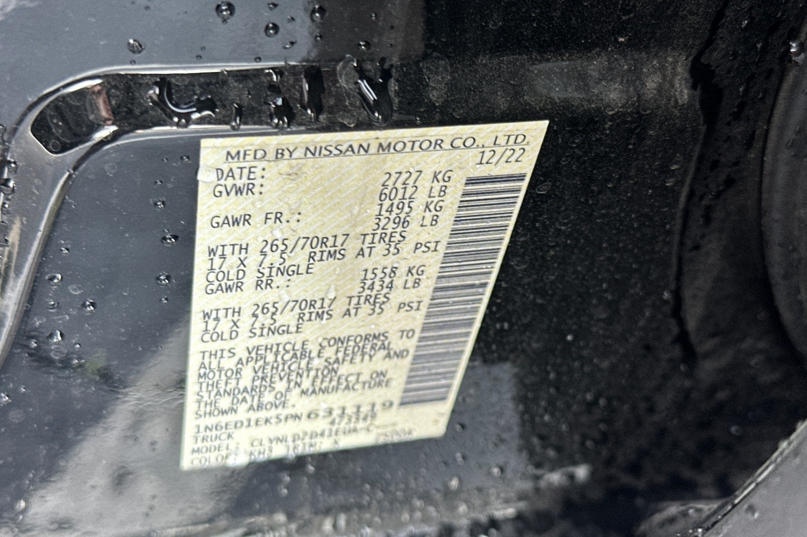 2023 Nissan Frontier PRO-4X