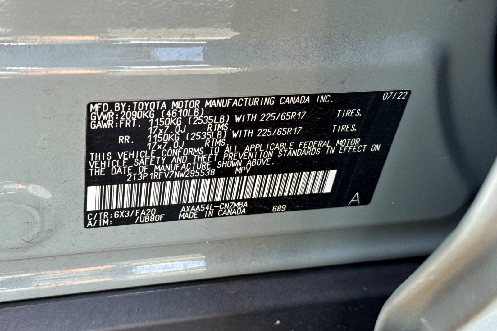 2022 Toyota RAV4 XLE