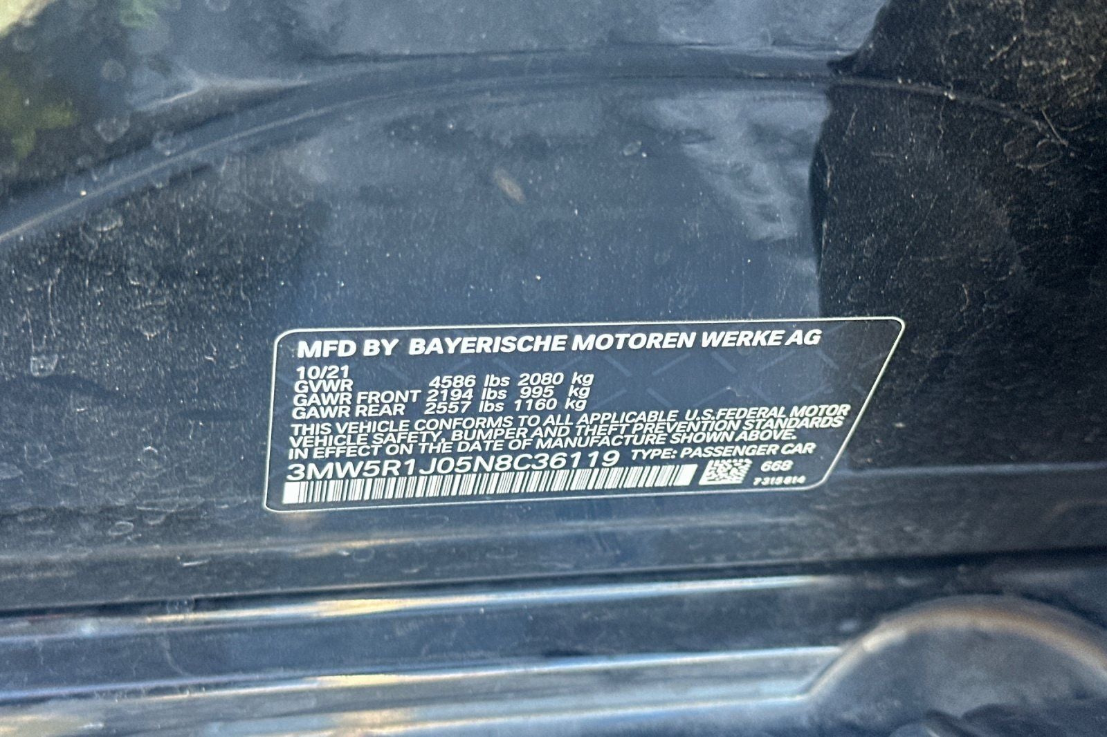 2022 BMW 3 Series 330i
