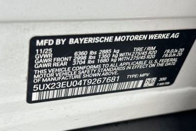 2026 BMW X5 xDrive40i