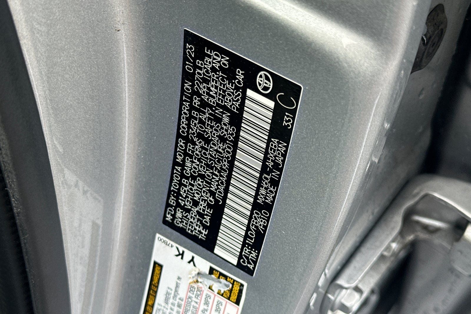2023 Toyota Prius LE