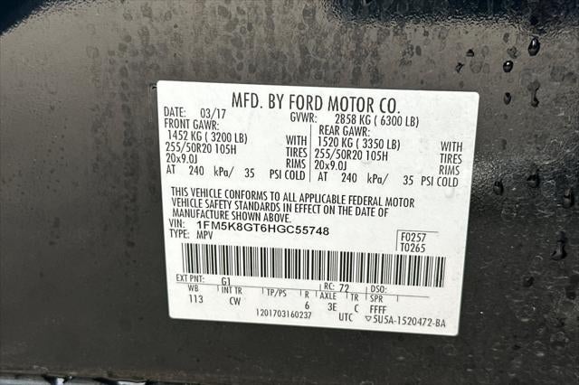 2017 Ford Explorer Sport