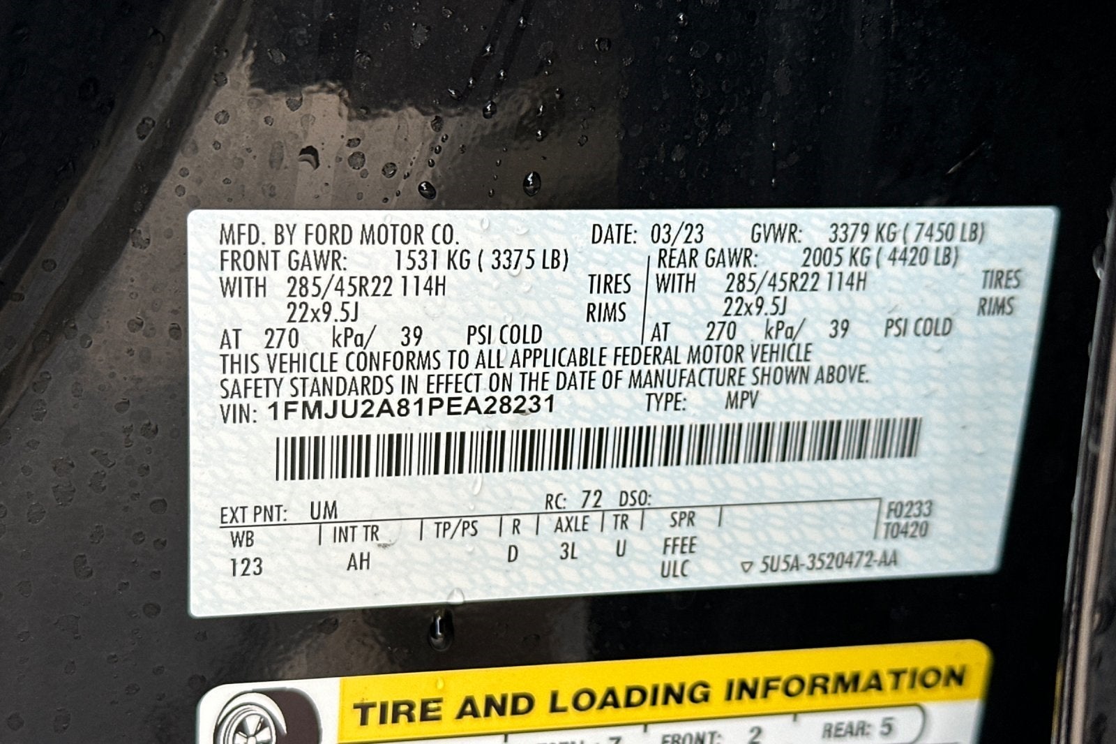 2023 Ford Expedition Limited