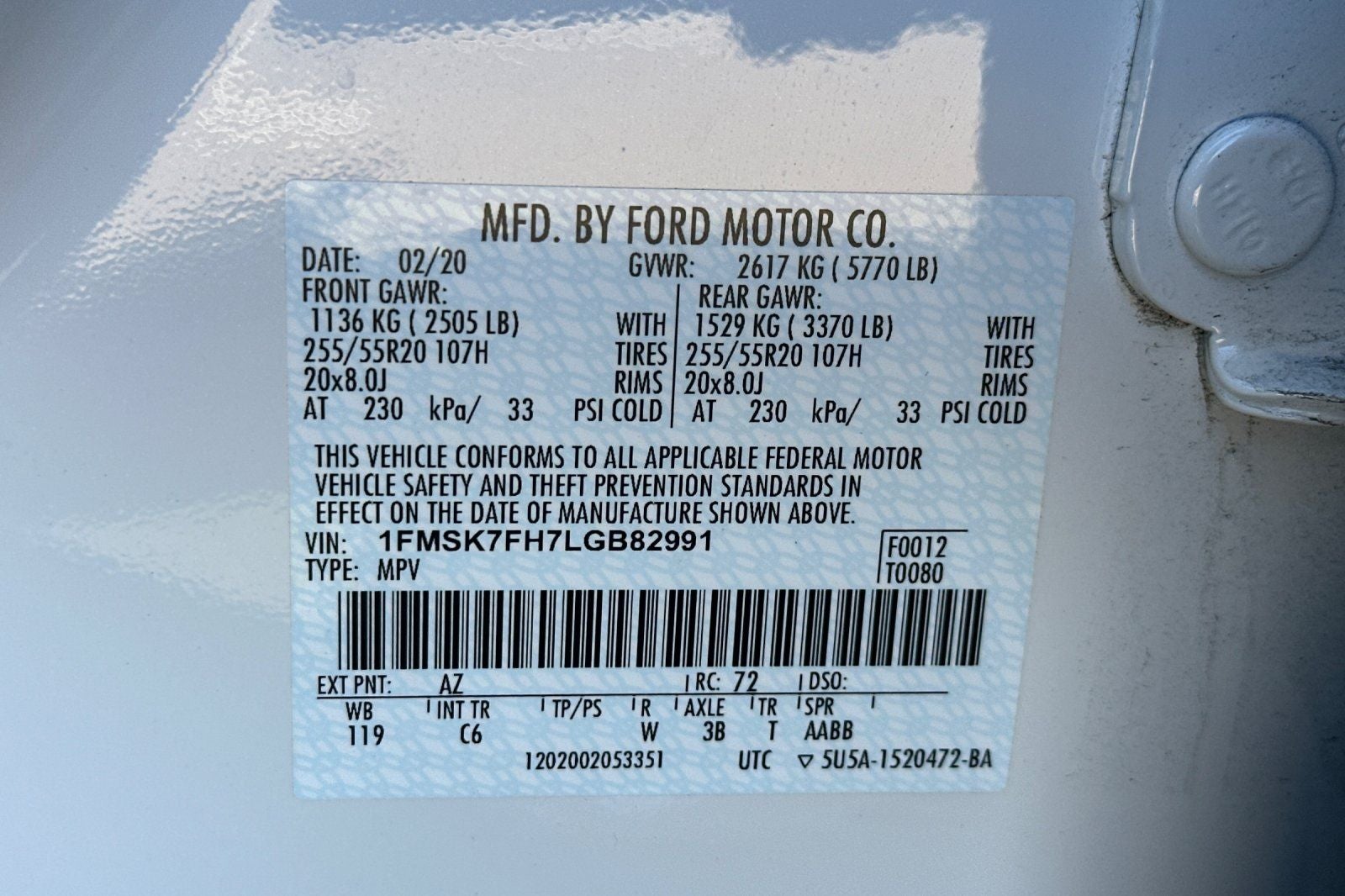 2020 Ford Explorer Limited