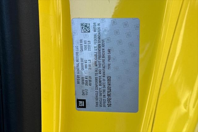 2018 Chevrolet Camaro SS 1SS