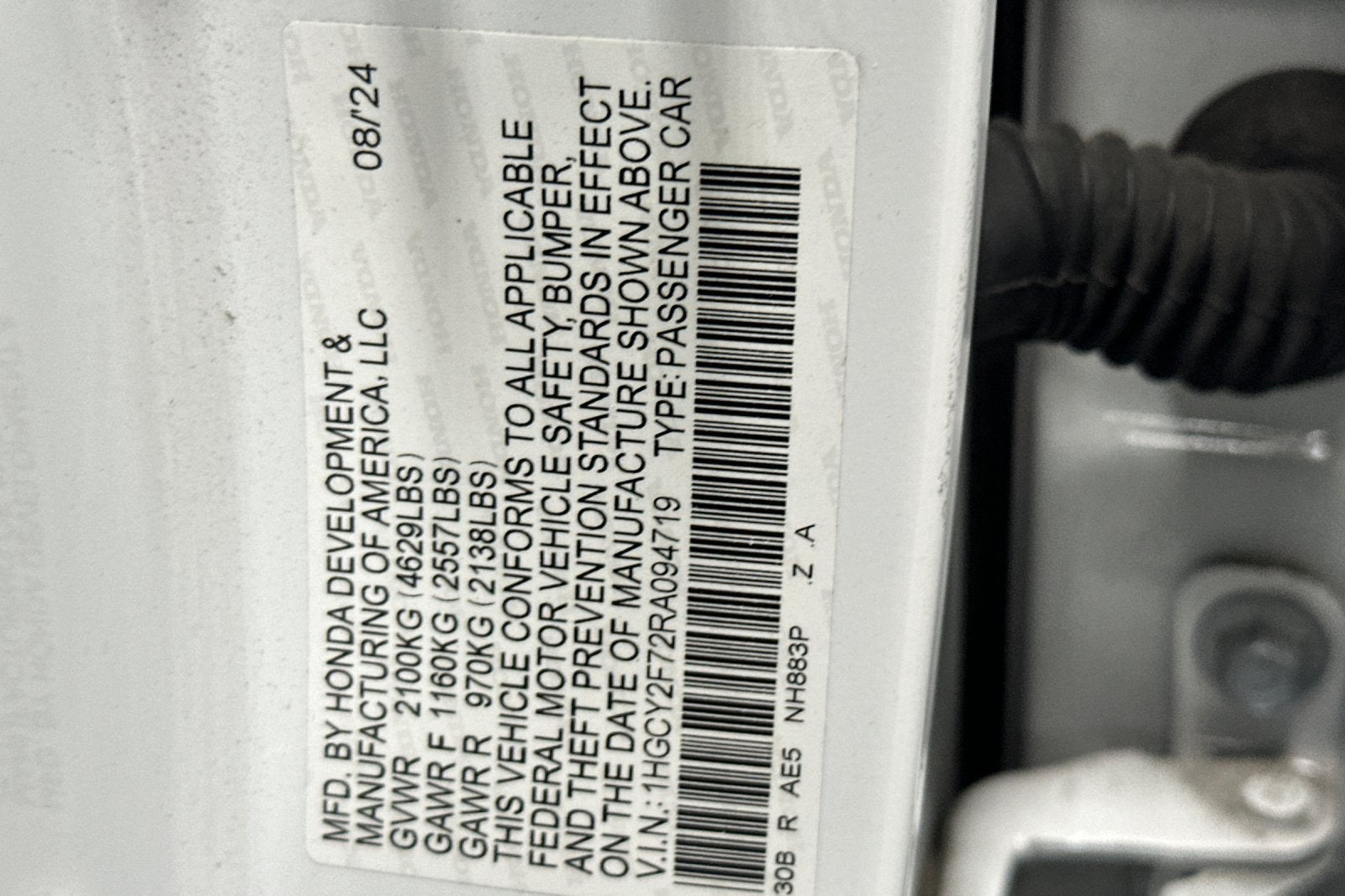 2024 Honda Accord Hybrid Sport-L