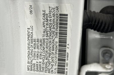 2024 Honda Accord Hybrid Sport-L