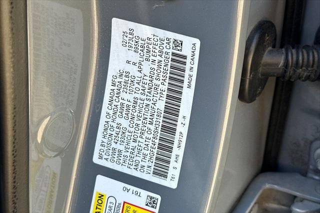 2025 Honda Civic Hybrid Sport