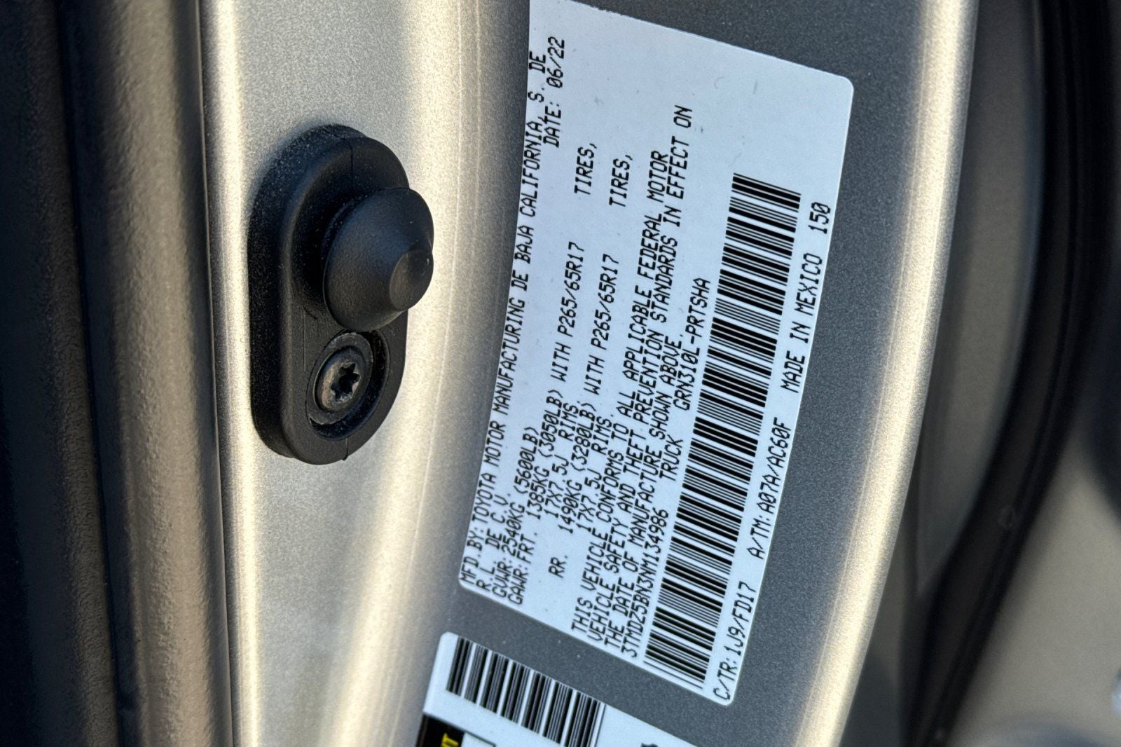 2022 Toyota Tacoma TRD Sport V6