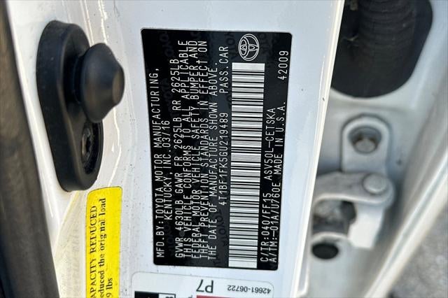 2016 Toyota Camry SE