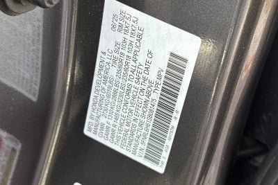 2025 Honda Odyssey EX-L