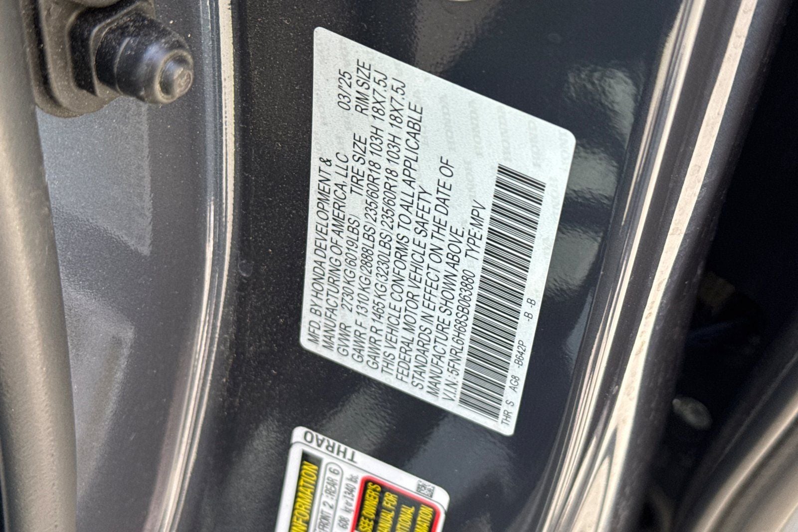 2025 Honda Odyssey EX-L