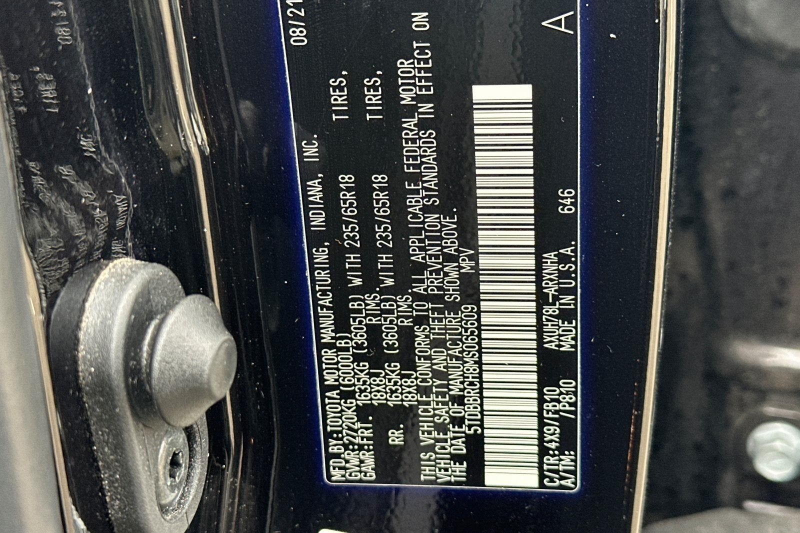 2021 Toyota Highlander Hybrid LE