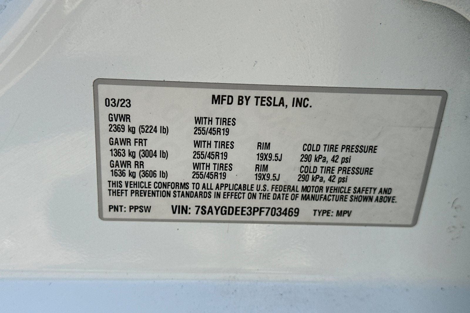 2023 Tesla Model Y Long Range