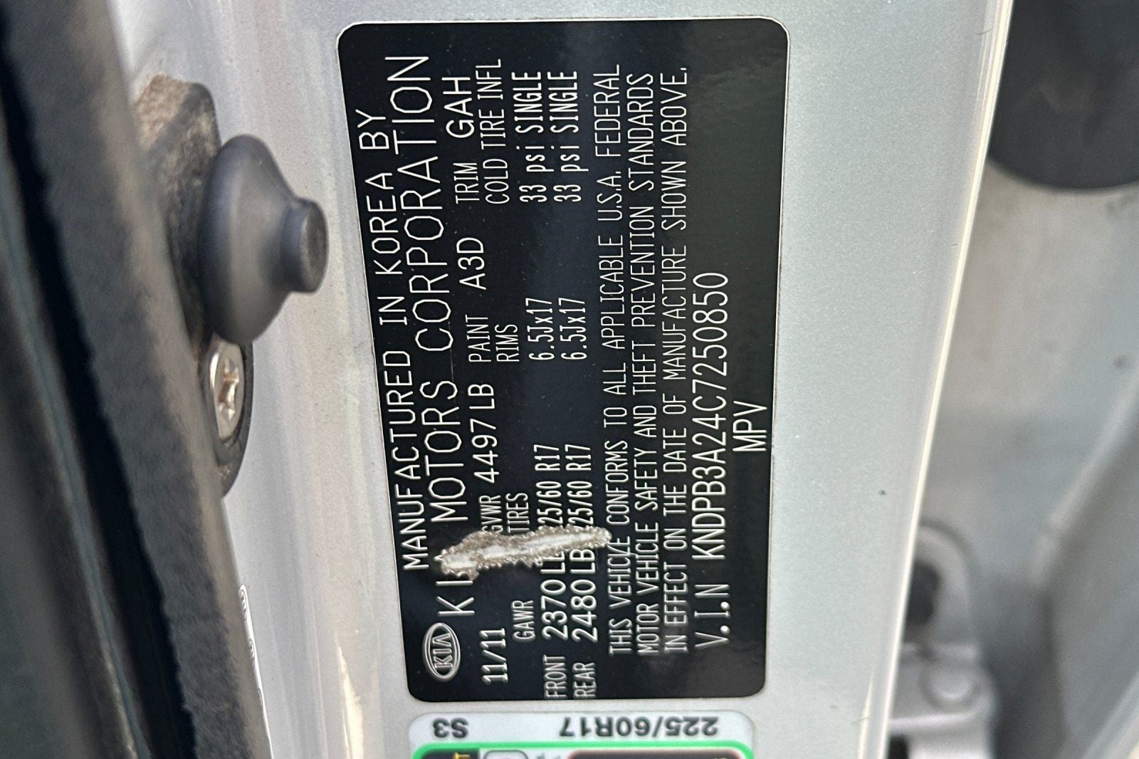 2012 Kia Sportage LX