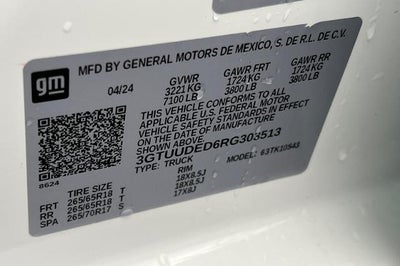 2024 GMC Sierra 1500 SLT