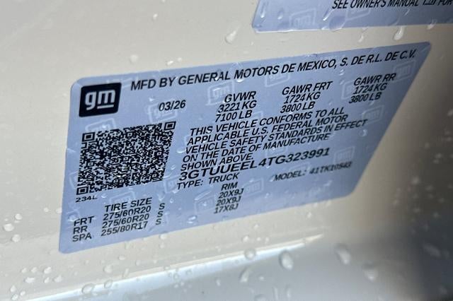2026 GMC Sierra 1500 AT4
