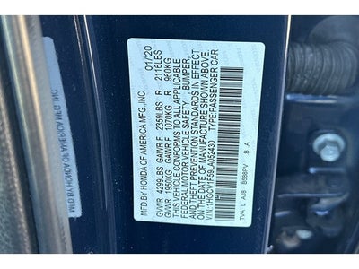 2020 Honda Accord EX-L