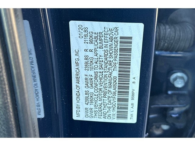 2020 Honda Accord EX-L