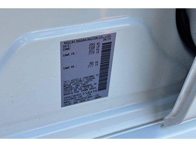 2025 Nissan Leaf S