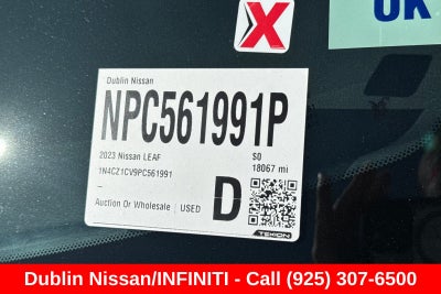 2023 Nissan Leaf SV Plus
