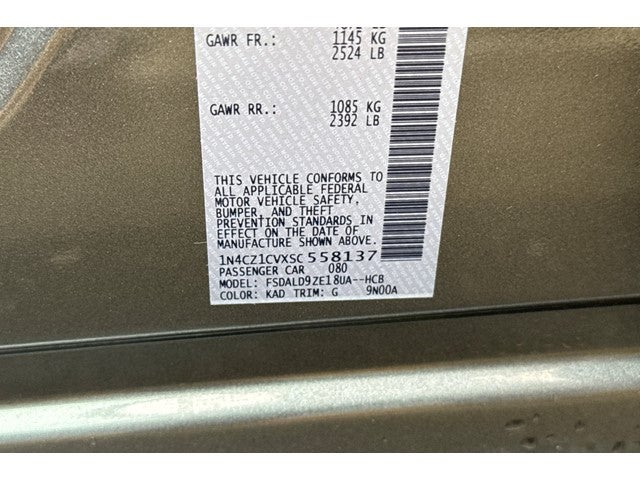 2025 Nissan Leaf SV Plus