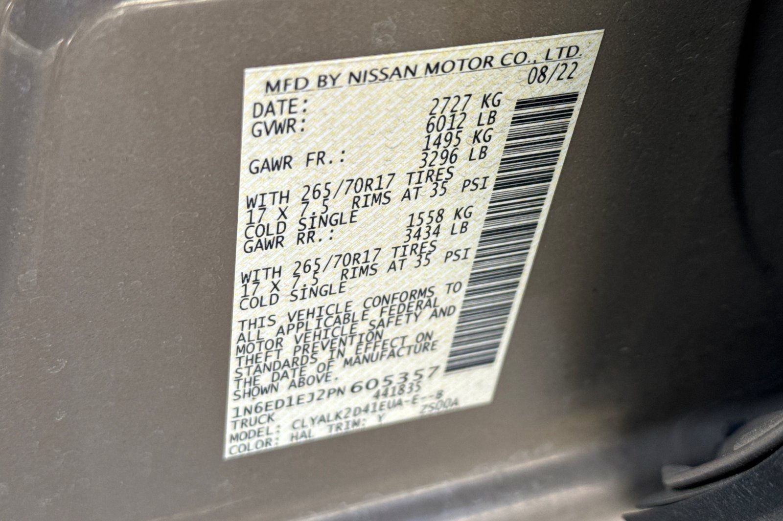 2023 Nissan Frontier PRO-X