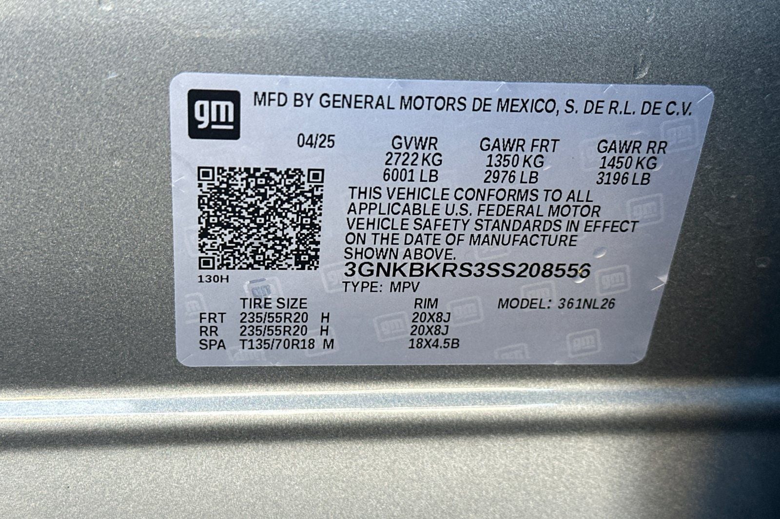 2025 Chevrolet Blazer RS