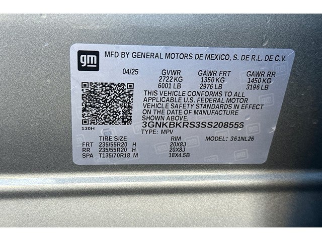 2025 Chevrolet Blazer RS