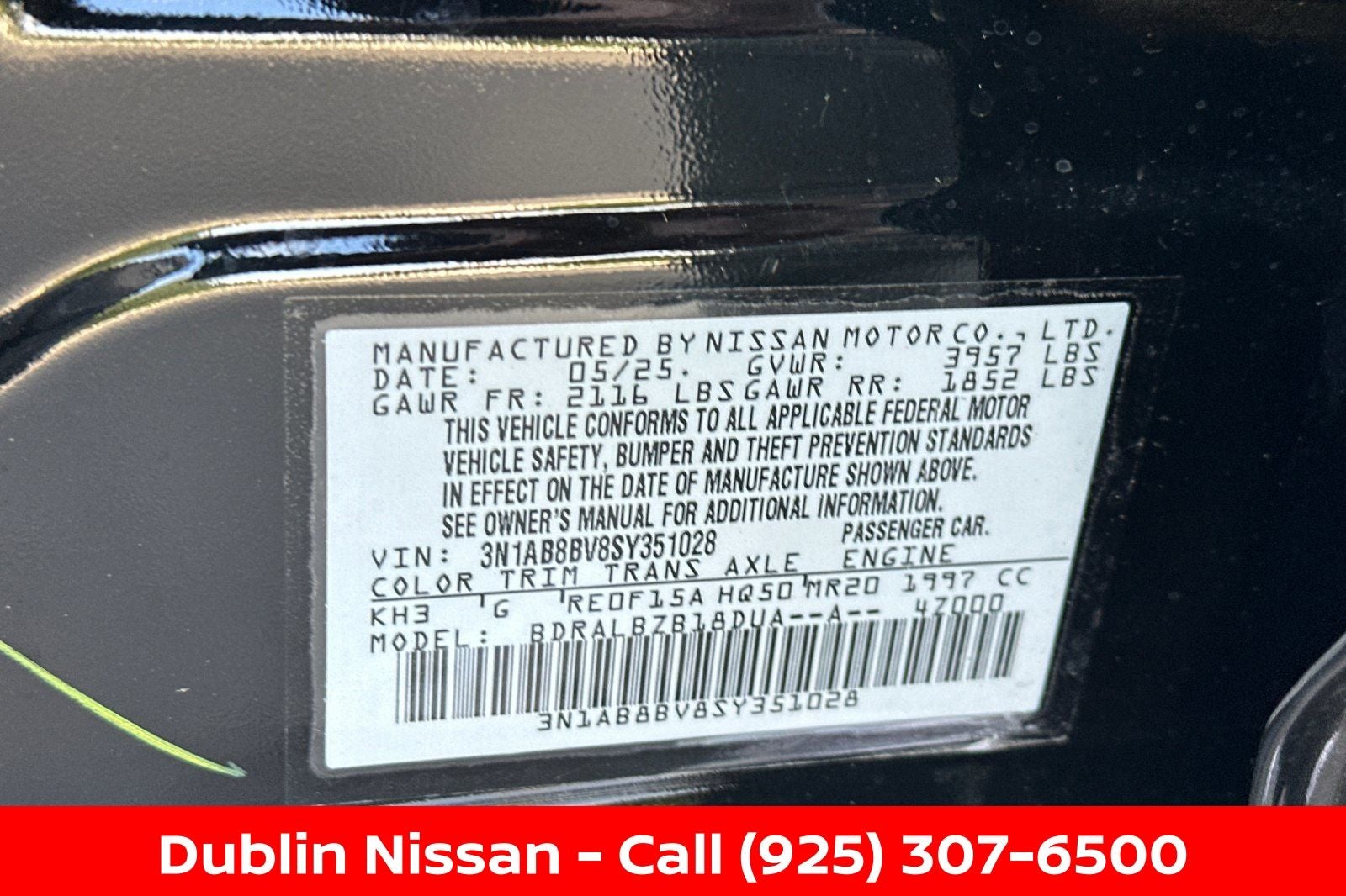 2025 Nissan Sentra S