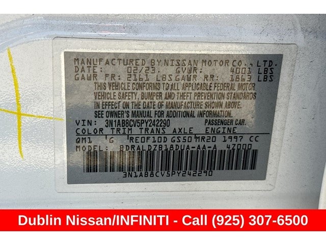2023 Nissan Sentra SV