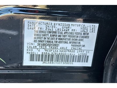 2025 Nissan Sentra SV