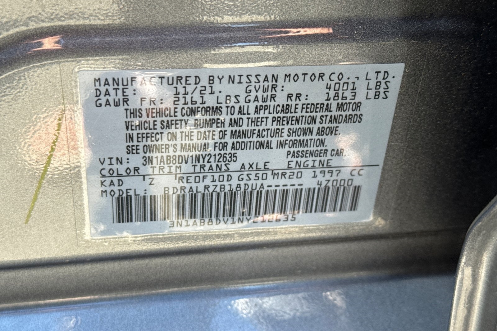 2022 Nissan Sentra SR