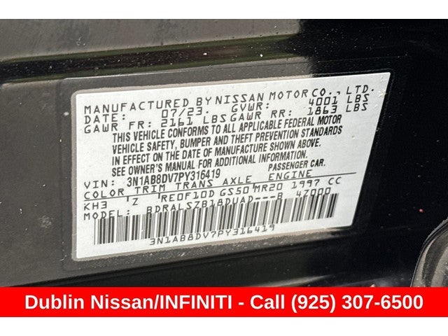 2023 Nissan Sentra SR