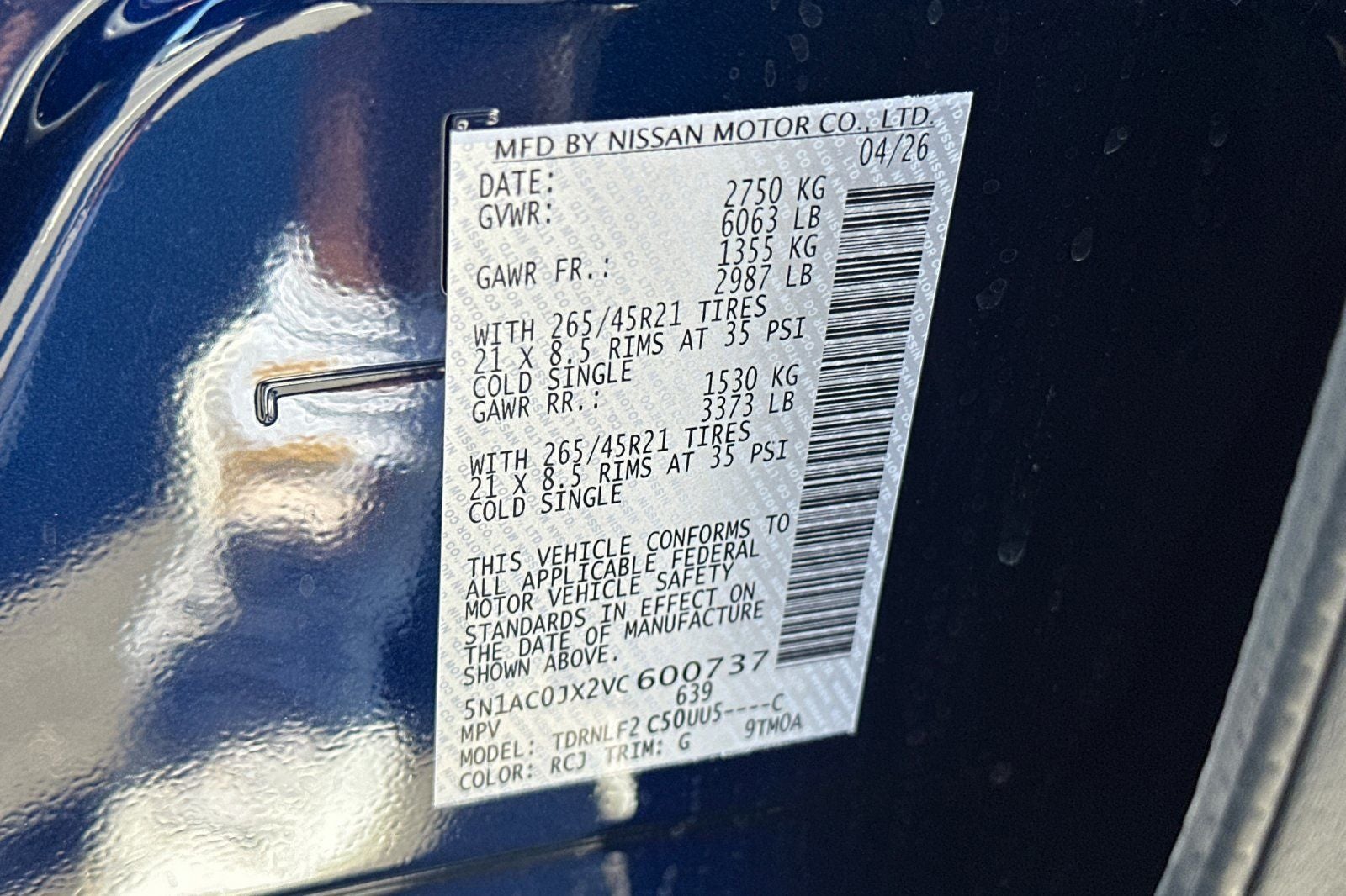 2027 INFINITI QX65 Autograph AWD