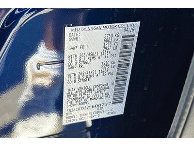 2027 INFINITI QX65 Autograph AWD