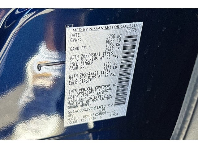 2027 INFINITI QX65 Autograph AWD