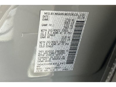 2027 INFINITI QX65 Autograph AWD