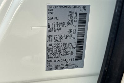 2025 INFINITI QX60 Pure AWD