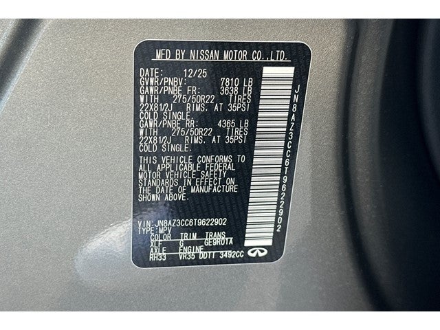 2026 INFINITI QX60 Luxe AWD