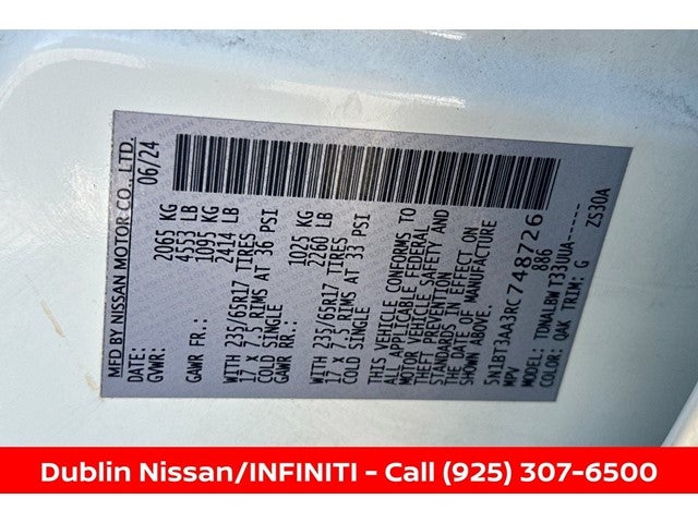 2024 Nissan Rogue S