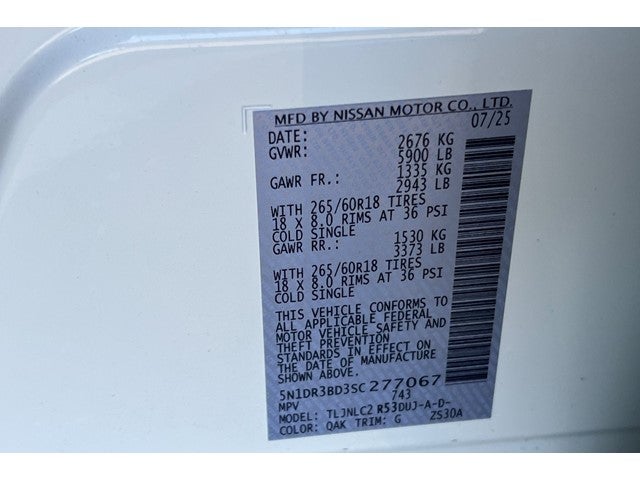 2025 Nissan Pathfinder Rock Creek