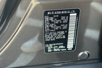 2023 INFINITI QX80 SENSORY 4WD