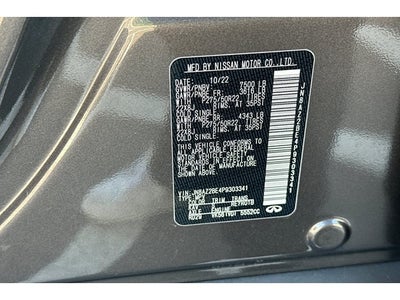 2023 INFINITI QX80 SENSORY 4WD