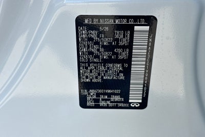 2027 INFINITI QX80 Autograph 4WD
