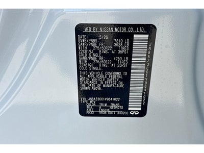 2027 INFINITI QX80 Autograph 4WD