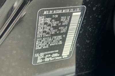 2027 INFINITI QX80 Autograph 4WD