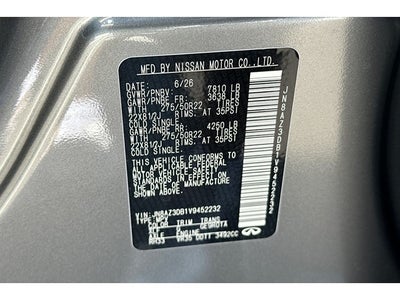 2027 INFINITI QX80 Sport 4WD